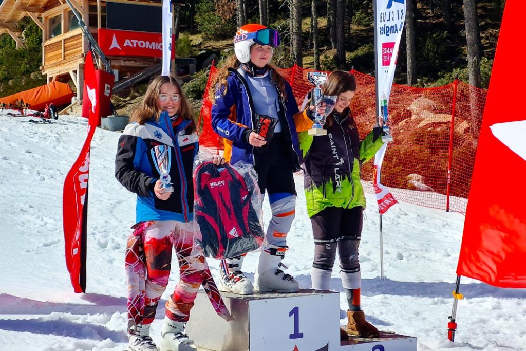 Charline Cordier 3eme place au championnat des Pyrénées.