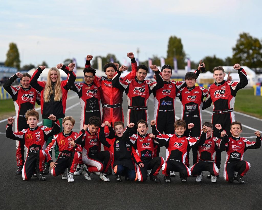 Les pilotes PB Kart