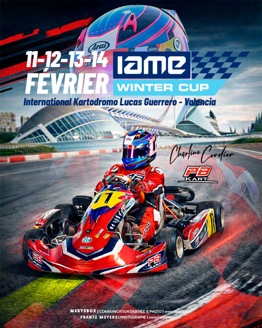 Iame Winter Cup Vamence Espagne du 11 au 14 Février.